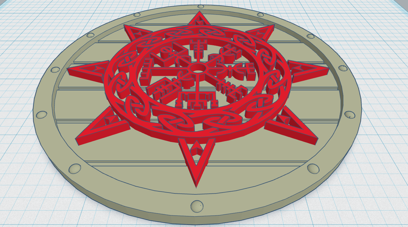 Viking Shield Coaster 8