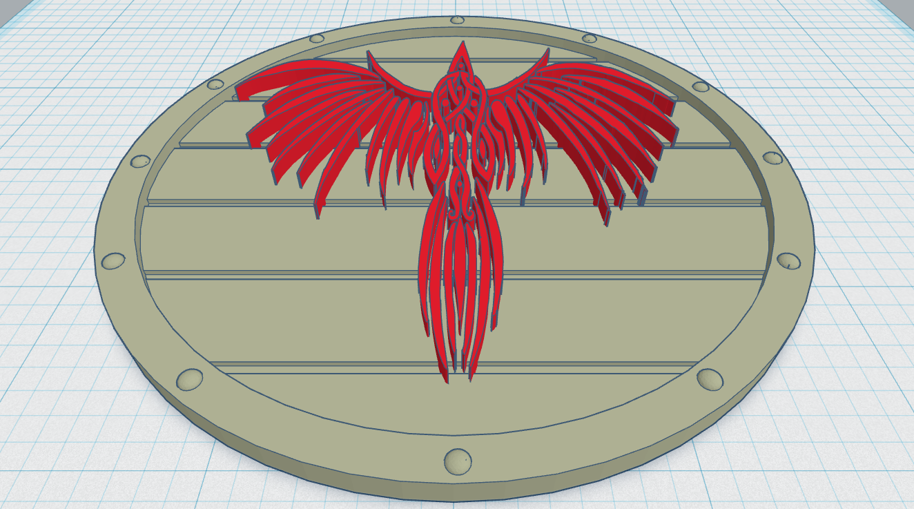 Viking Shield Coaster 9