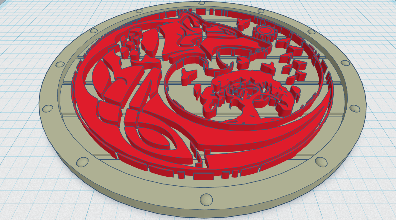 Viking Shield Coaster 20