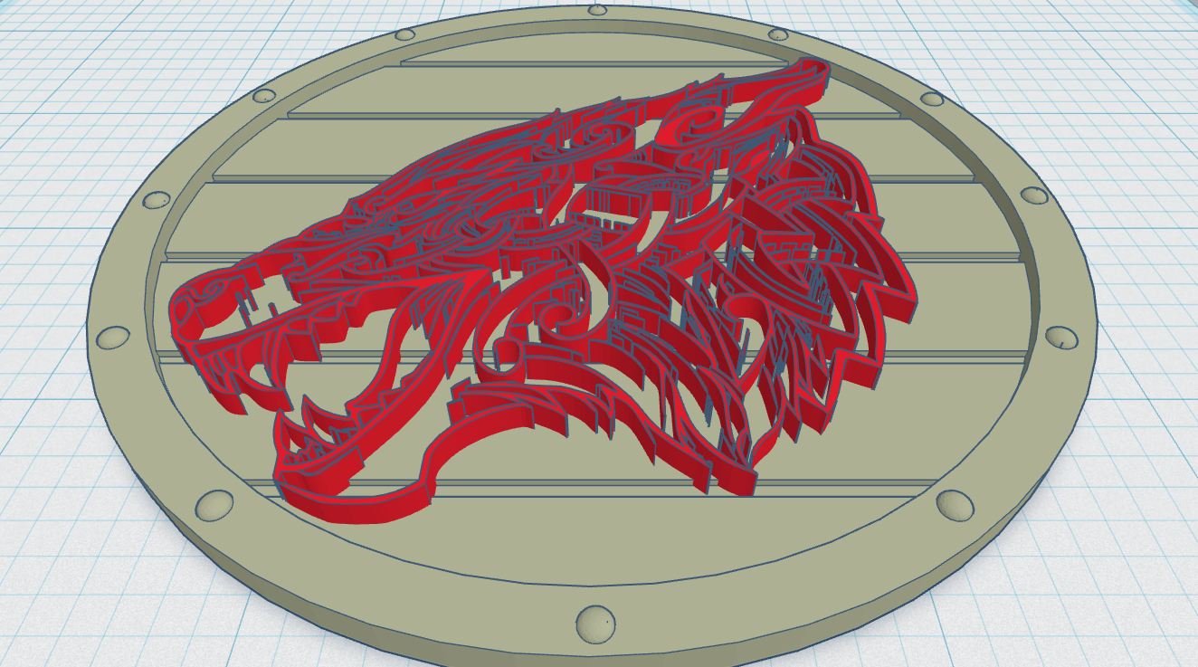 Viking Shield Coaster 22