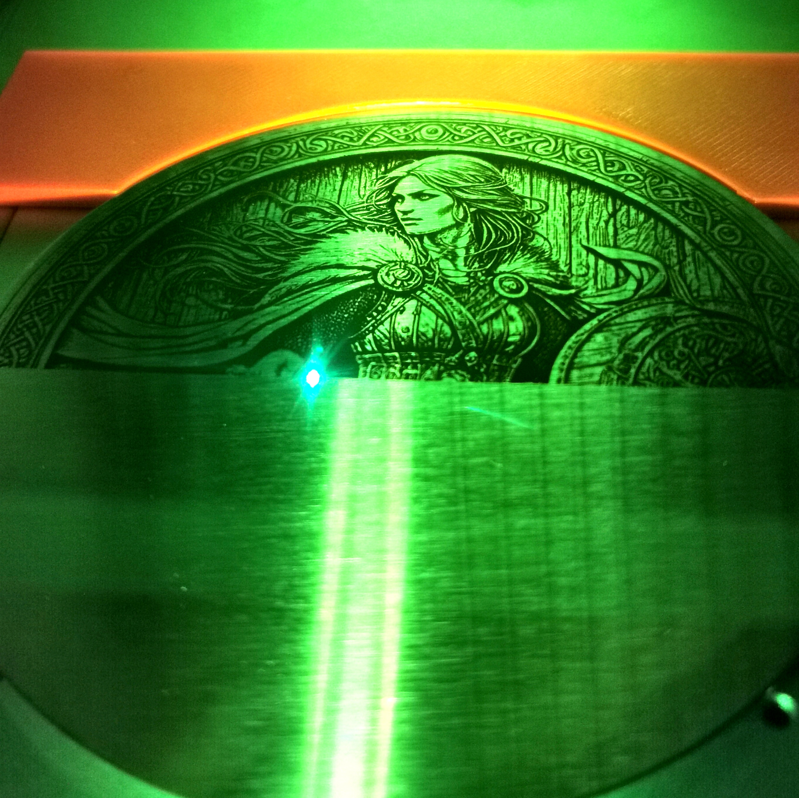 Quick print Ø100mm jig for xTool F1