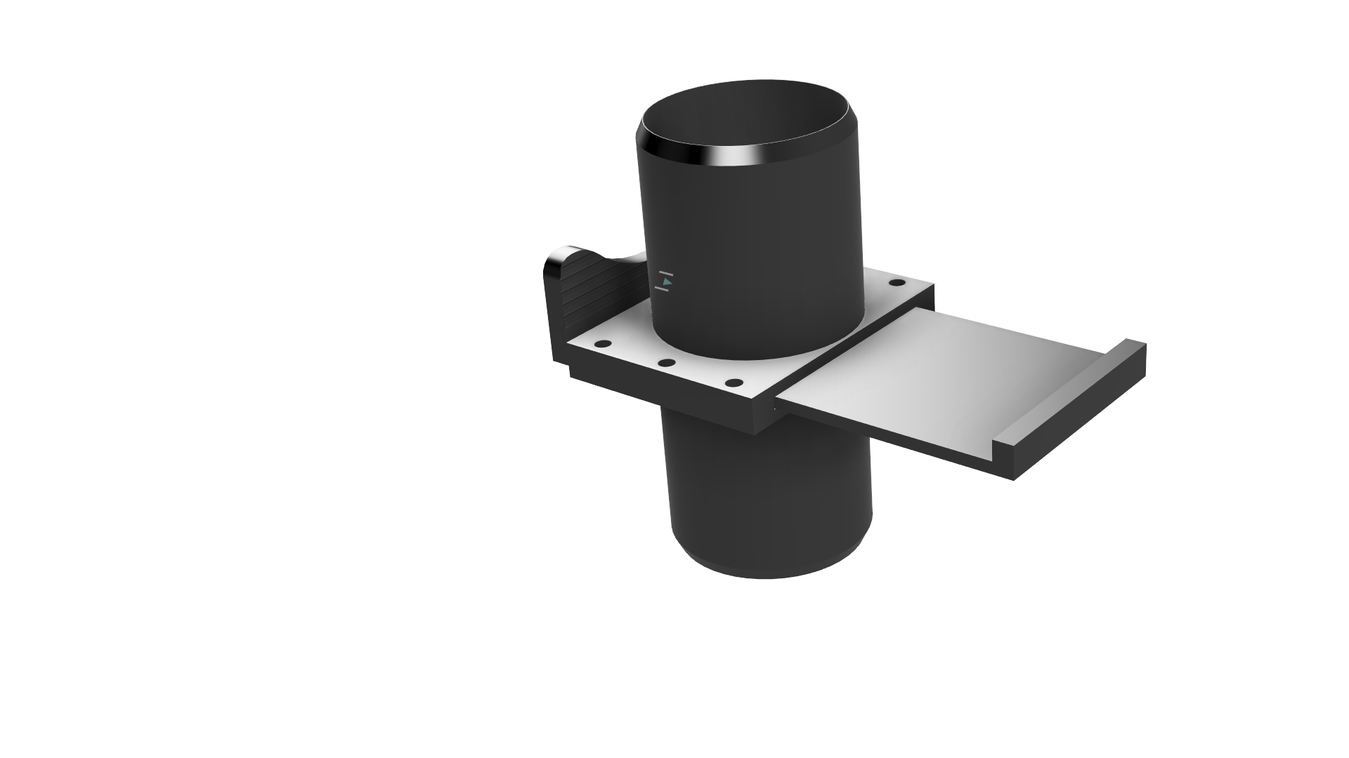 Simple Dust Collector Blast Gate HT 50mm