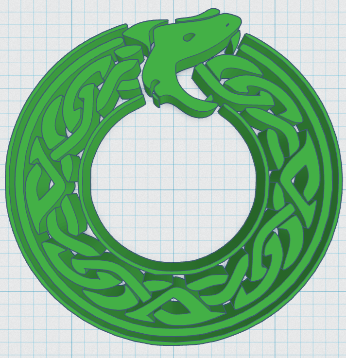Miniatura 2 do modelo 3D Viking Shield Coaster 29