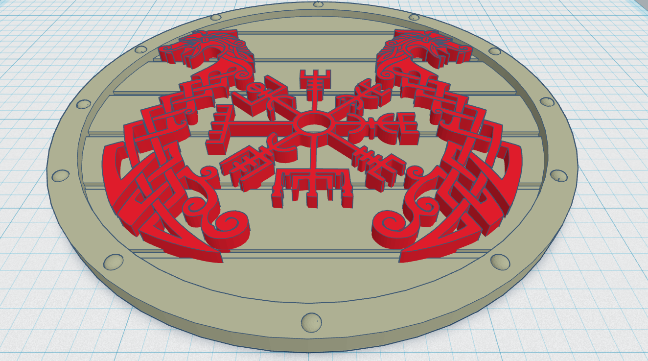 Viking Shield Coaster 31