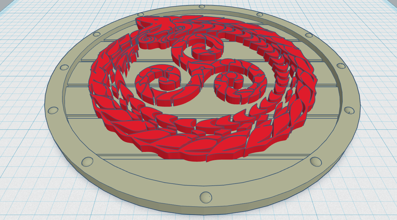Viking Shield Coaster 39