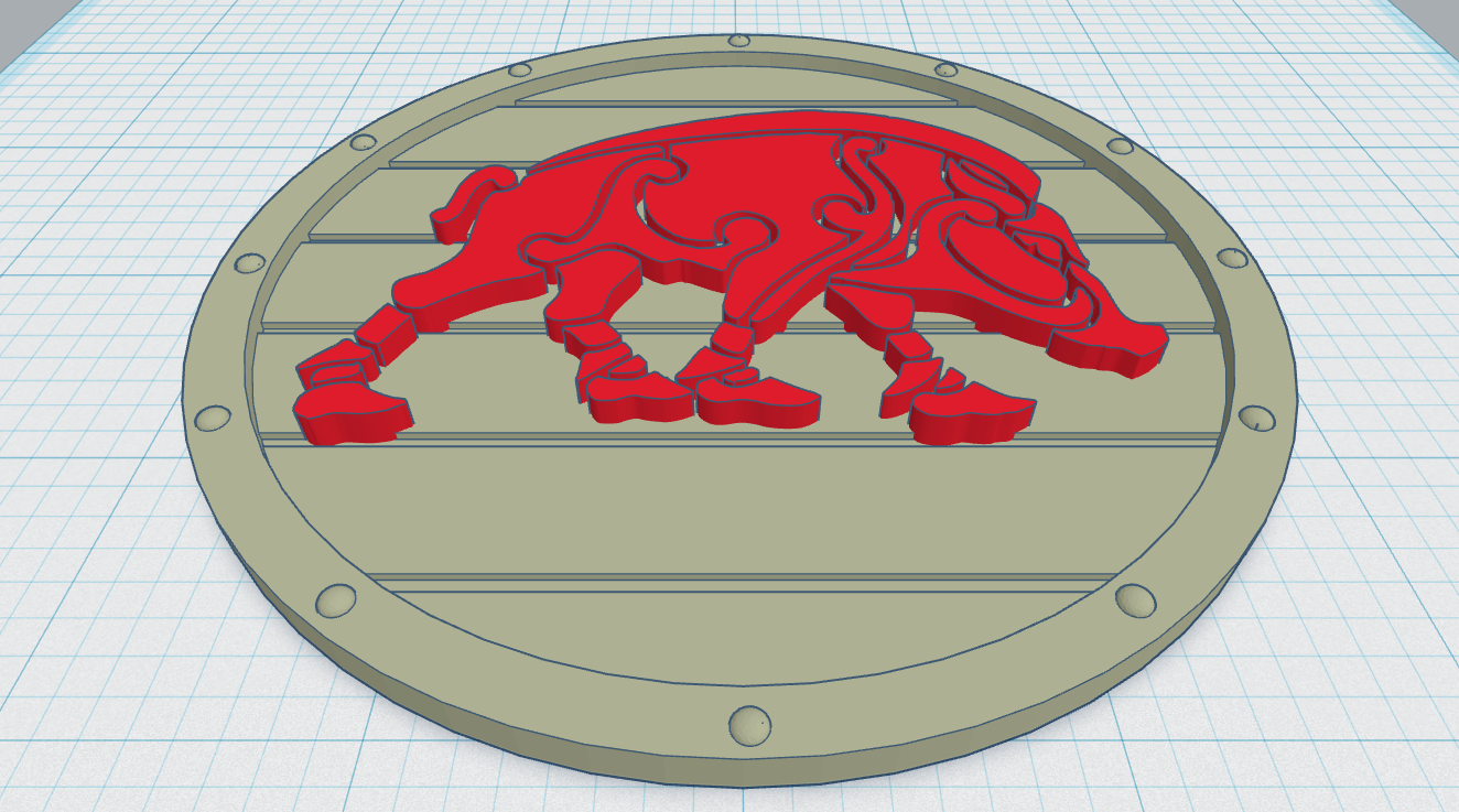 Viking Shield Coaster 41