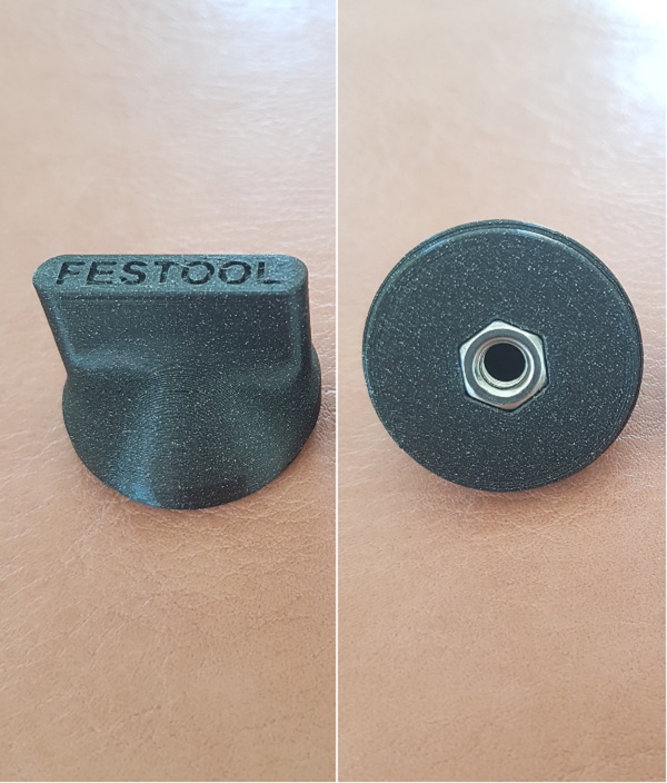Guide stop for Festool rail FS/2 and knob par jcjames_13009 ...