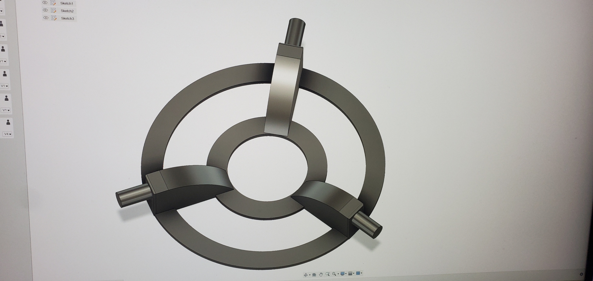 CD Hub by Justin Herman | Download free STL model | Printables.com