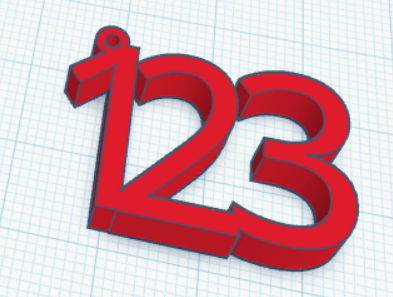 123 keychain