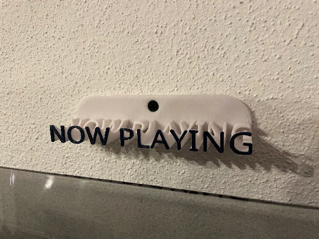 LP/Vinyl holder "Now Playing"