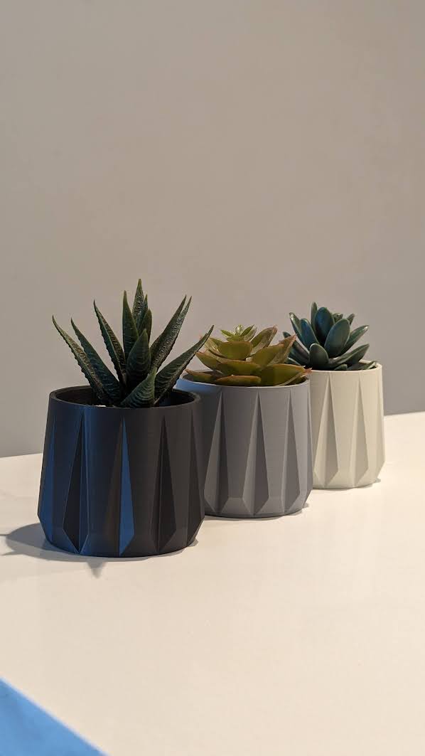 Minimalist Succulent Planters - Geometric
