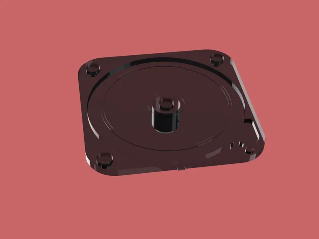 Dishwasher status wheel magnetic base
