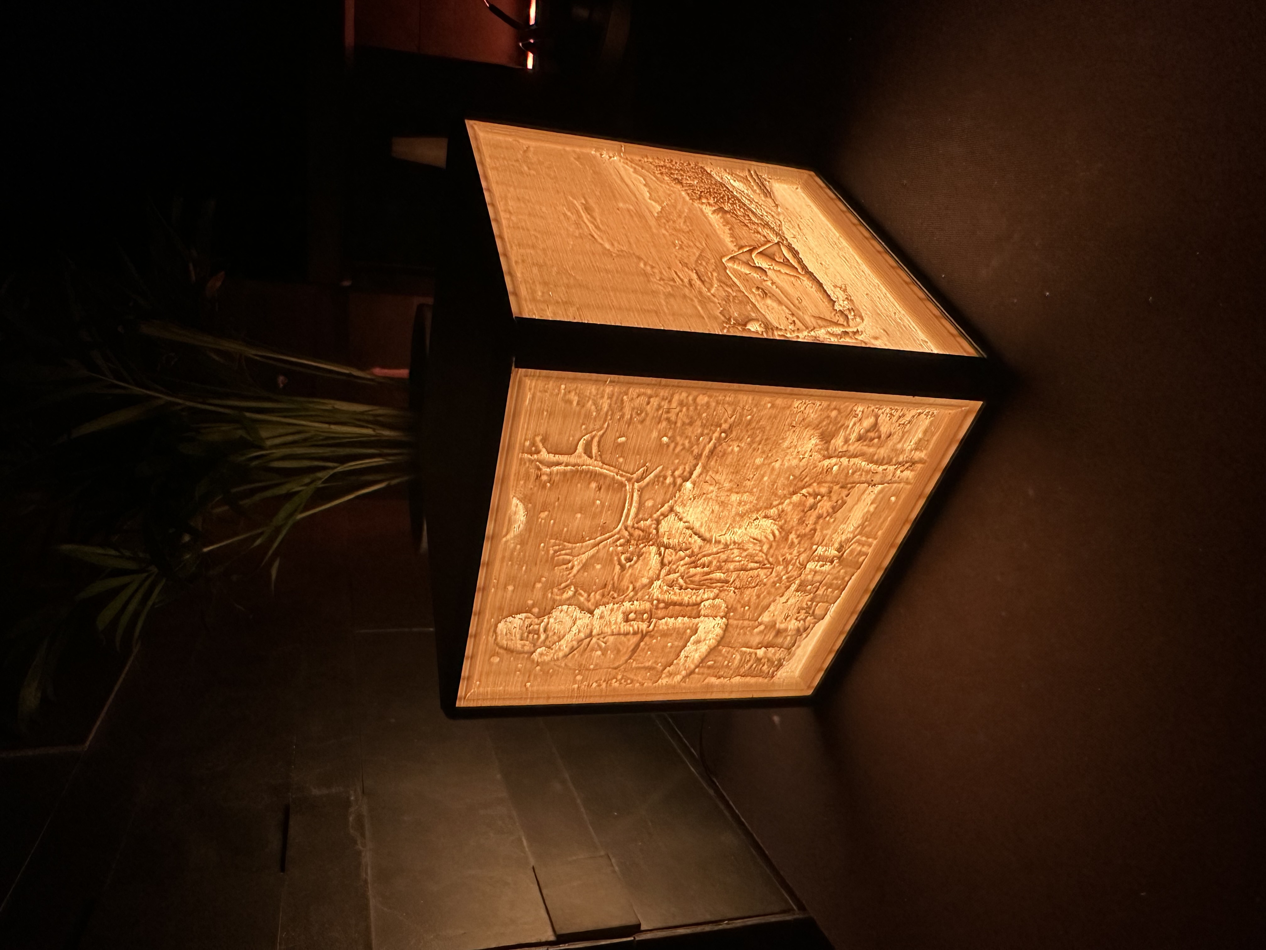 Lithophane Cristmas Lamp