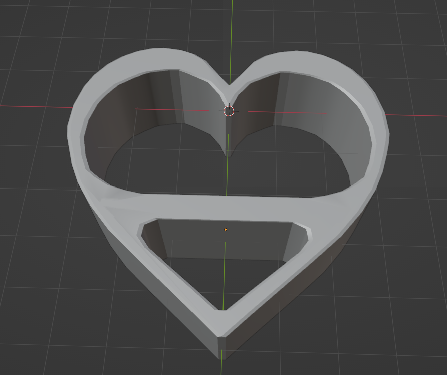 Heart shelf