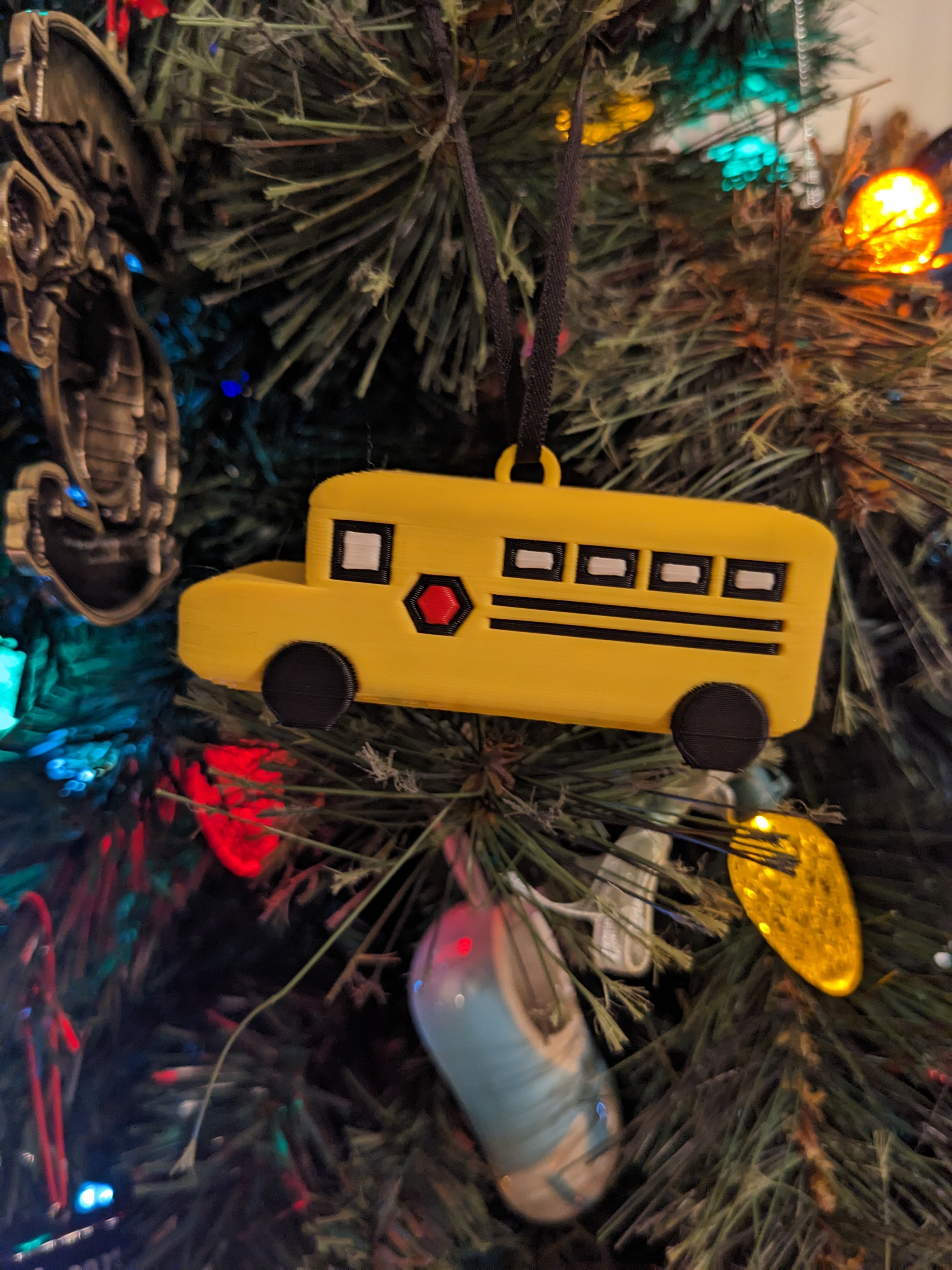 School Bus Ornament