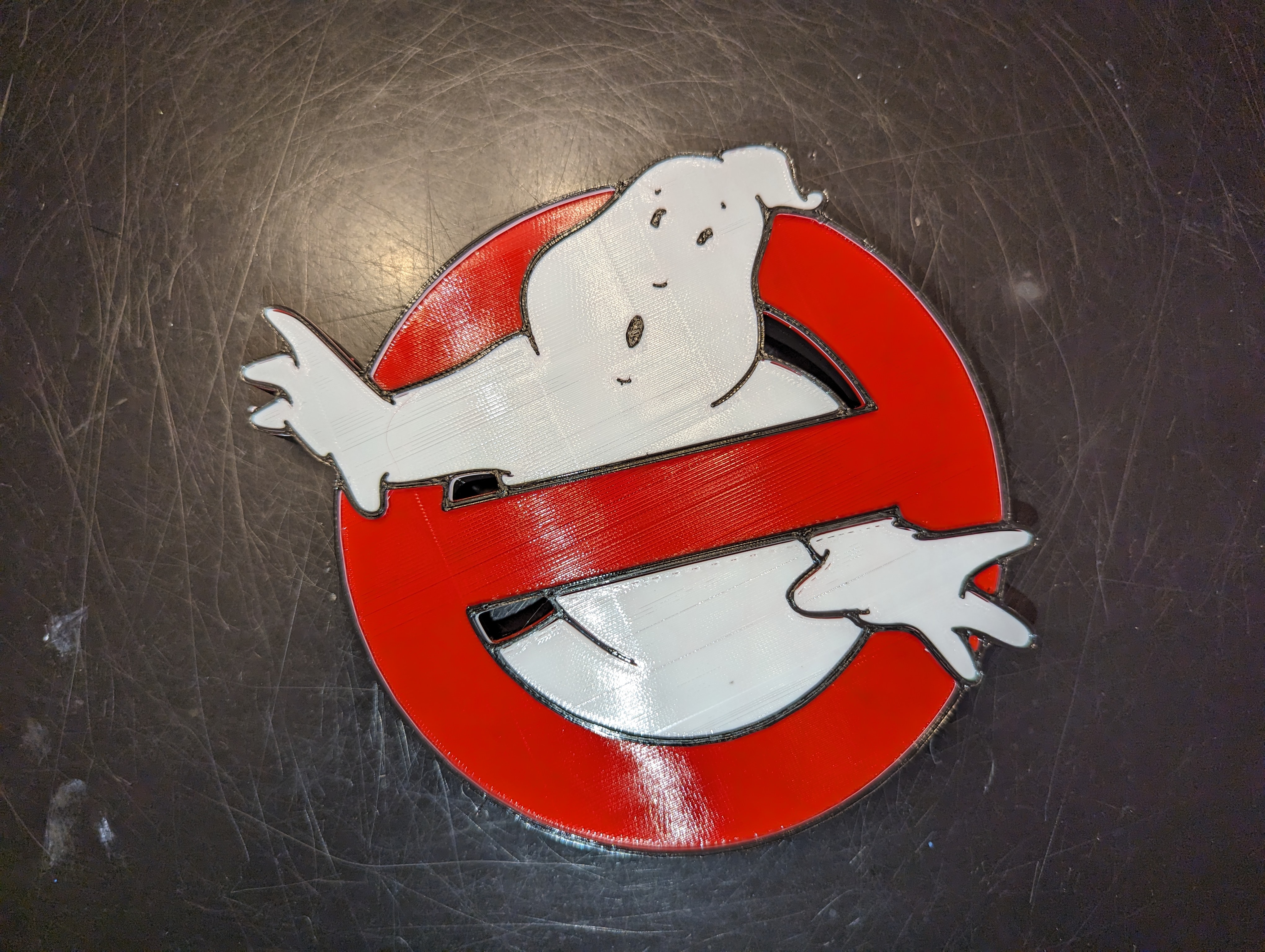 Miniatura 2 do modelo 3D Ghostbuster Sign