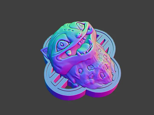 derpy magnet wallart or keychain kpop demon hunters fanart