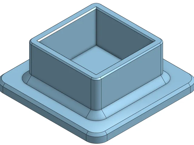 Table Feet  / Caster Cap for 20mm Square Legs