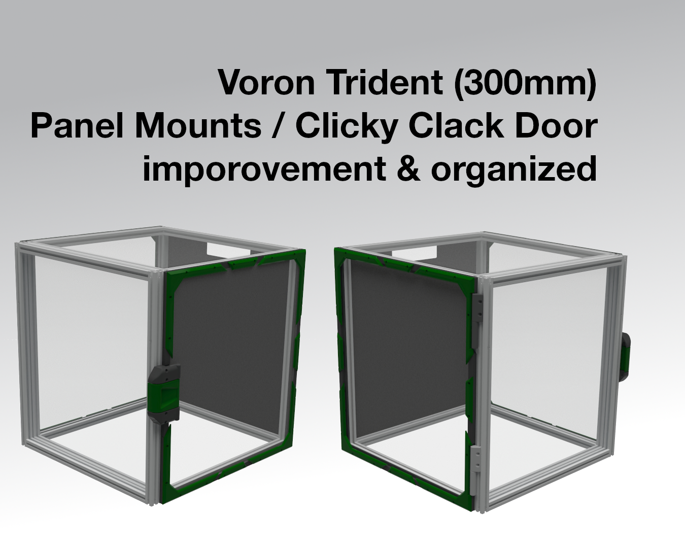 Voron Trident Panelmount with Clearance