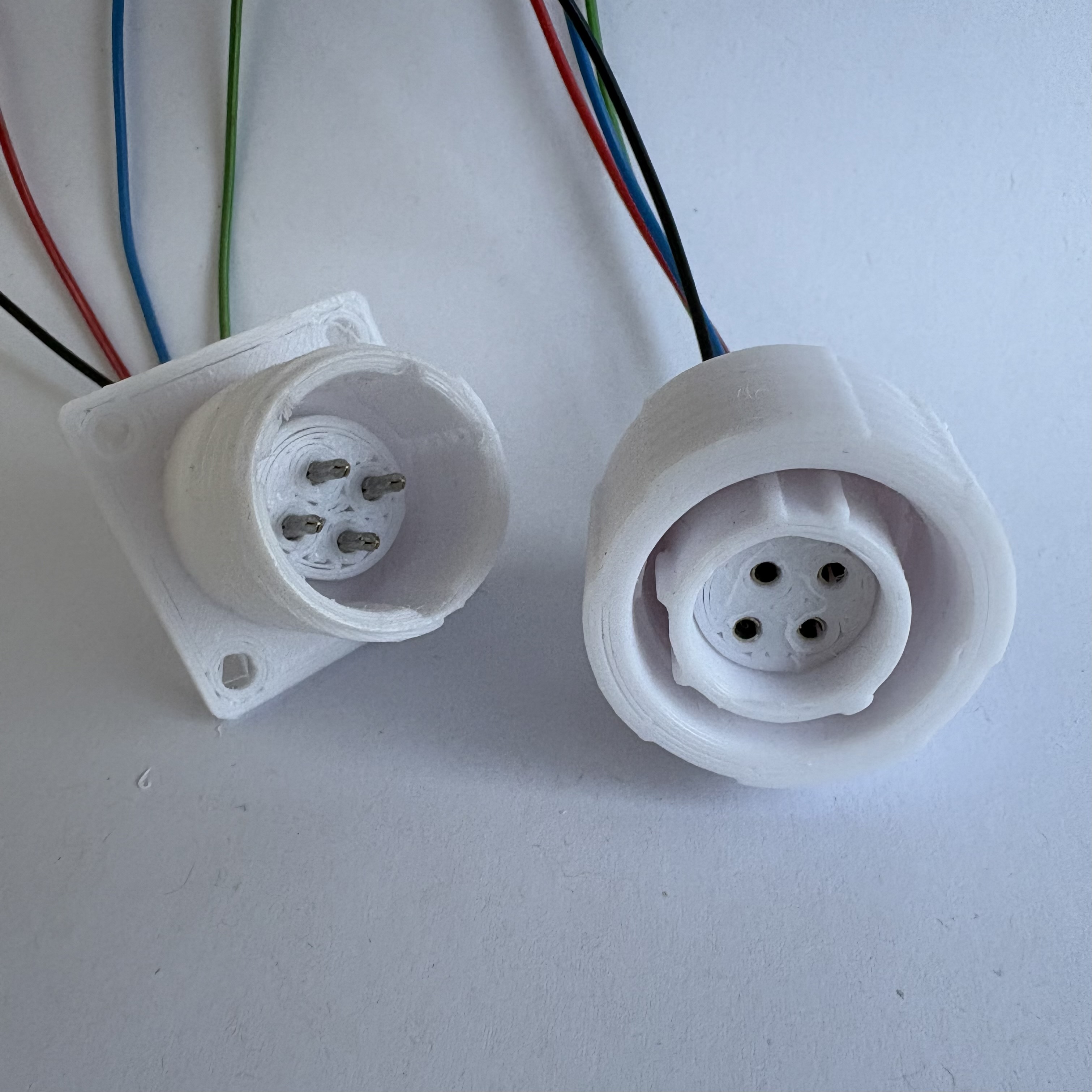 MIL Connector System Size C 4 Contacts Keying N (D38999 C-4)