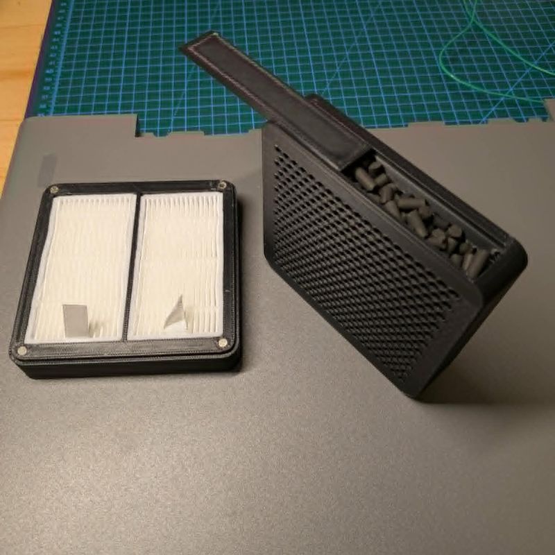 Creator 5 Pro - Surf Pac Bento Box for Exhaust - HEPA and Carbon Filter ...