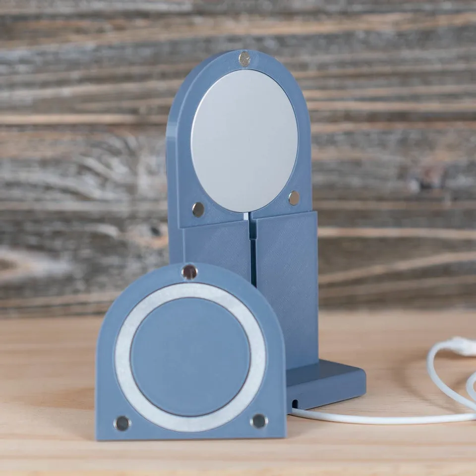 STL file Apple Magsafe charging station iPhone modern 🍎・3D