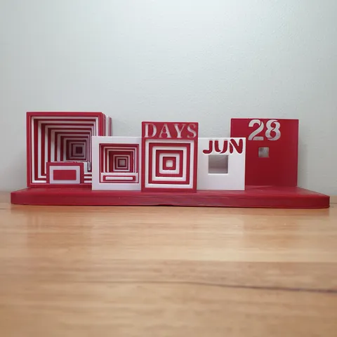 Desk/Shelf Flip Calendar