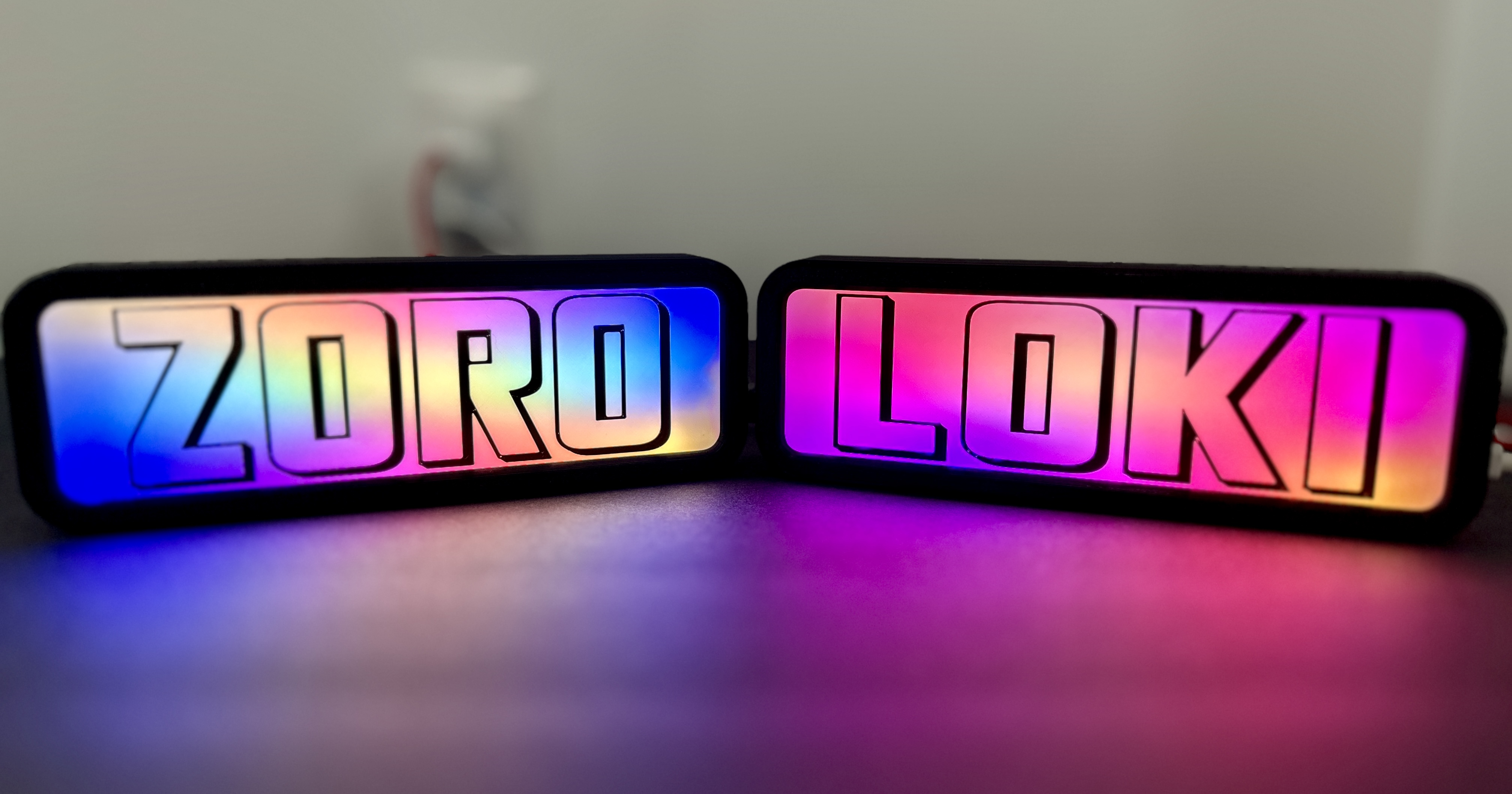 Custom Led Box - Easy Print - WLED by Anefecious | Download free STL ...