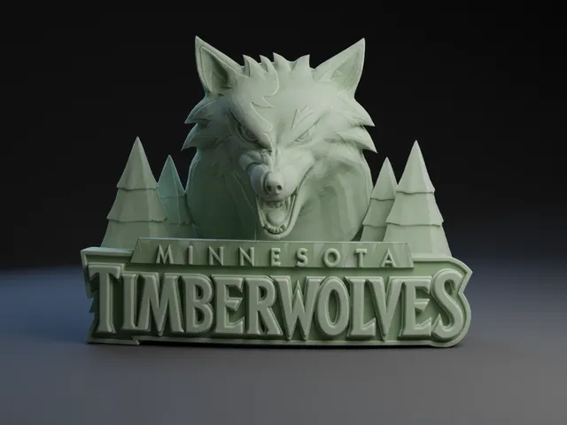 Minnesota Timberwolves NBA Basketball Team Logo