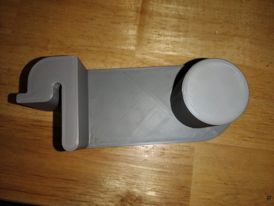 Wire shelving paper towel holder by Rhinocat Download free STL model