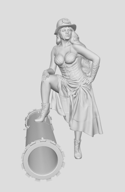 Steampunk lady — miniatura 2