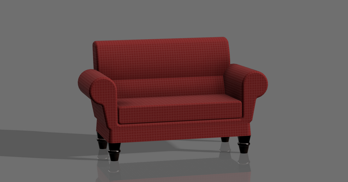 Loveseat by mscalora Download free STL model