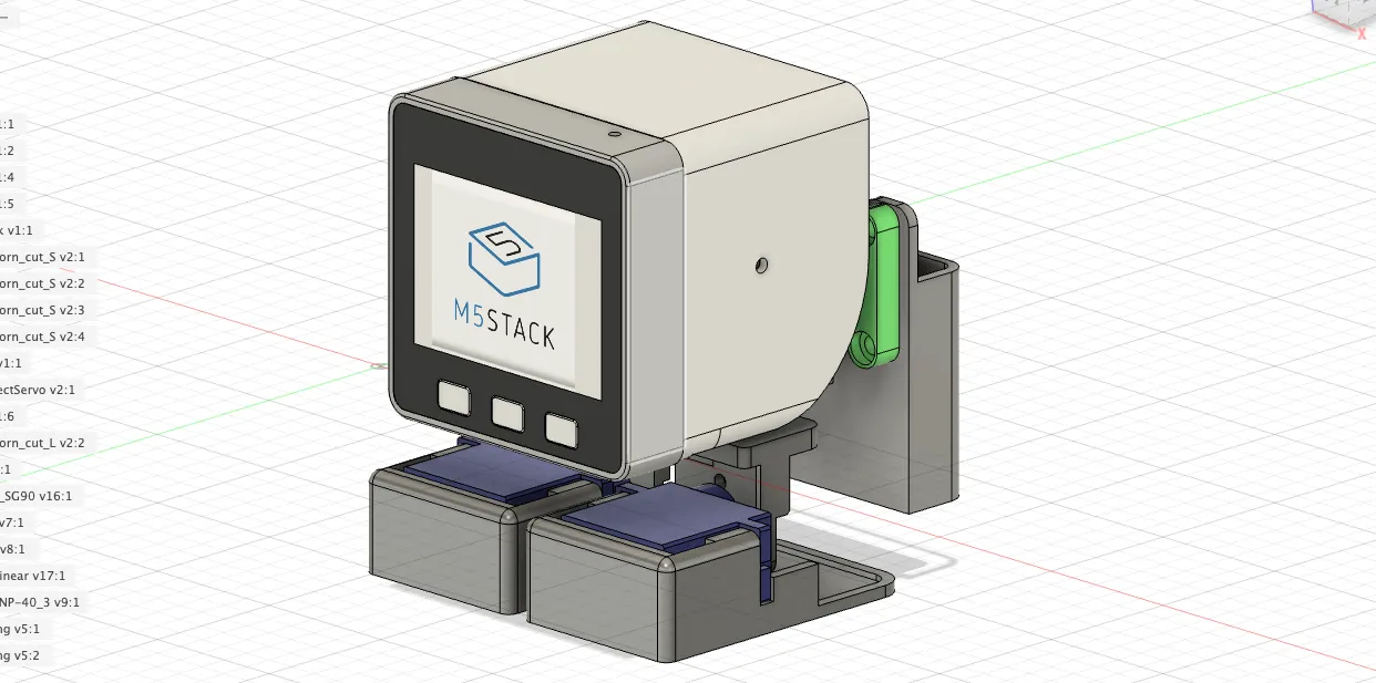 M5Stack Walk-chan by tomorrow56 | Download free STL model | Printables.com