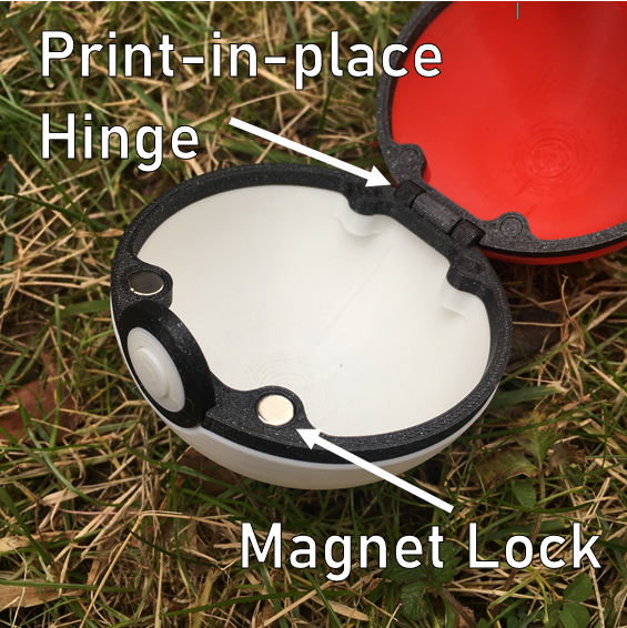 Miniatura 2 do modelo 3D Pokeball