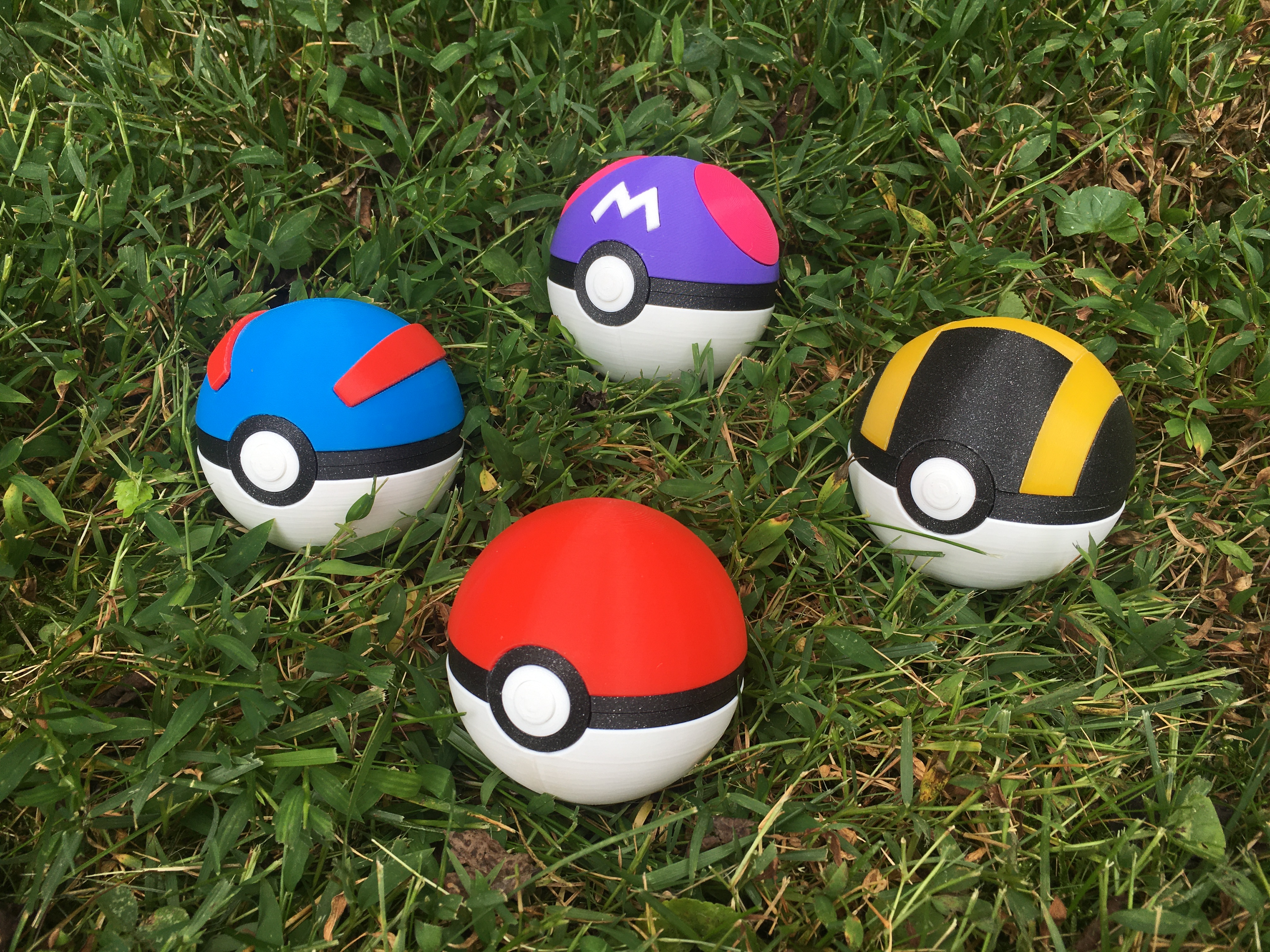 Miniatura 3 do modelo 3D Pokeball