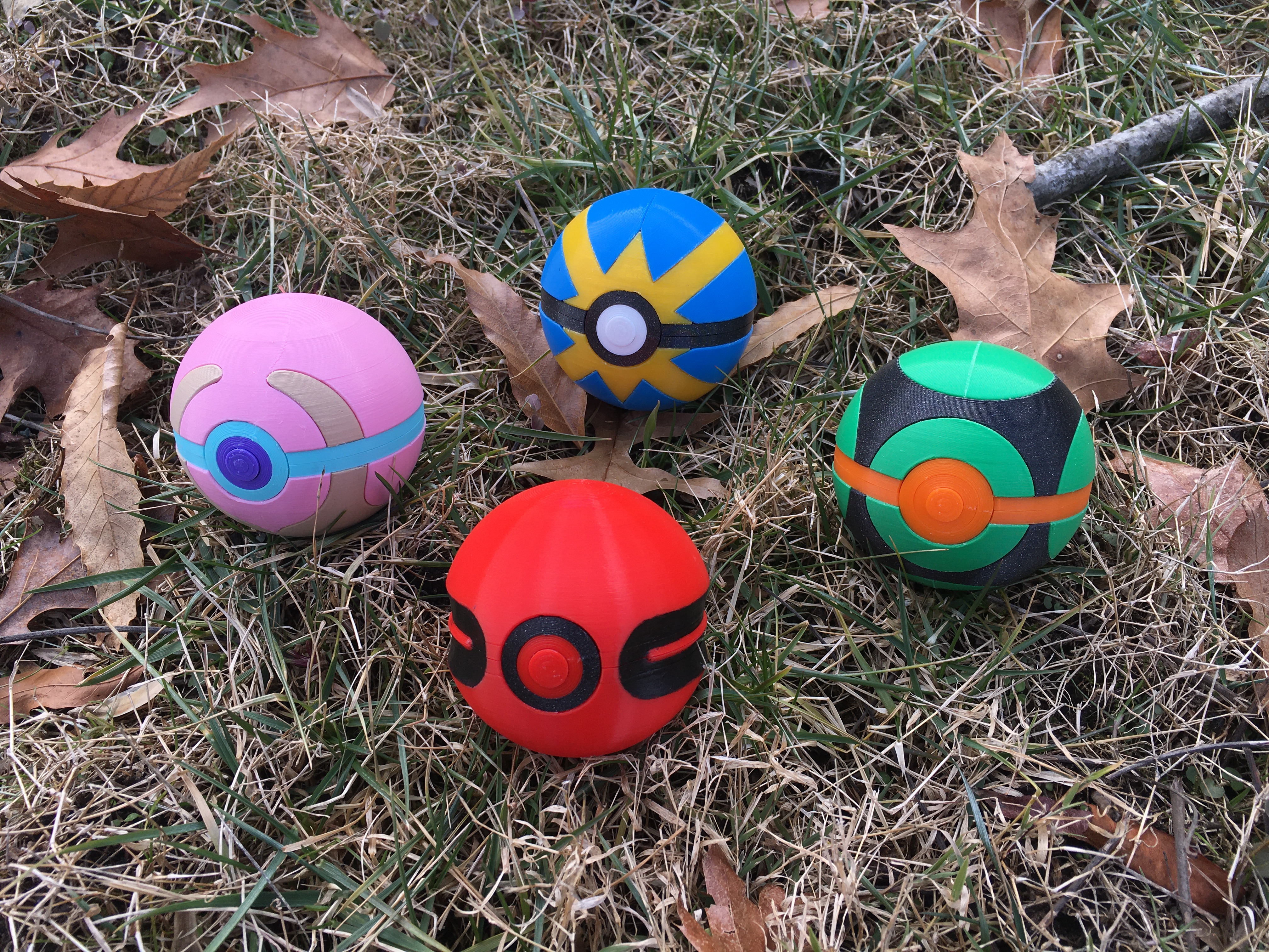 Miniatura 6 do modelo 3D Pokeball