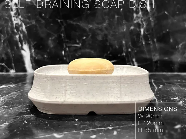 CENOTE | Self-Draining Soap Dish