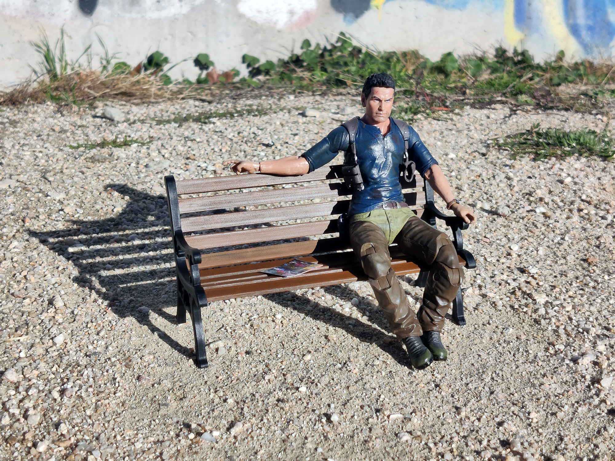 Miniatura 3 do modelo 3D 1/10 Scale Park Bench