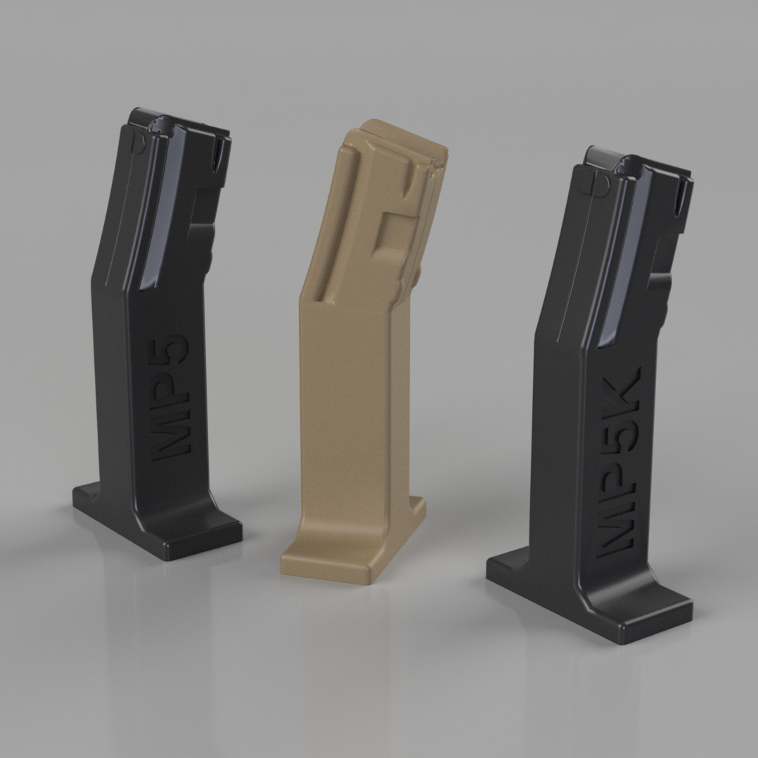 Miniatura 2 do modelo 3D MP5 Stand