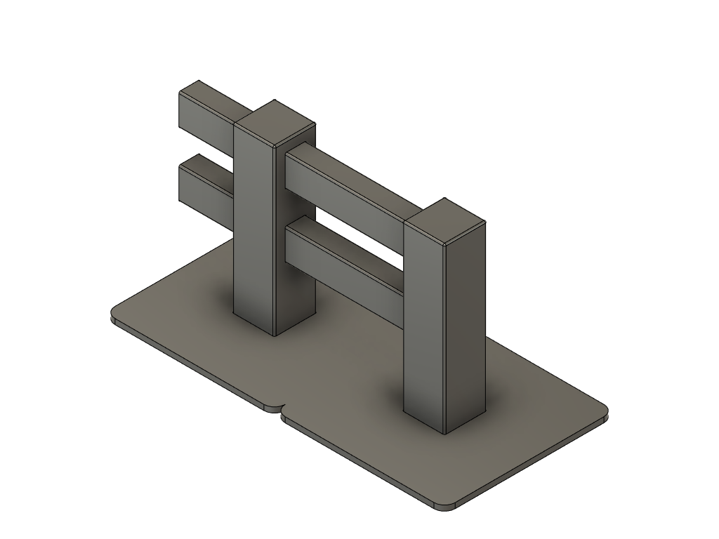 Minecraft plot (Minecraft Inspired Fence) — thumbnail 3