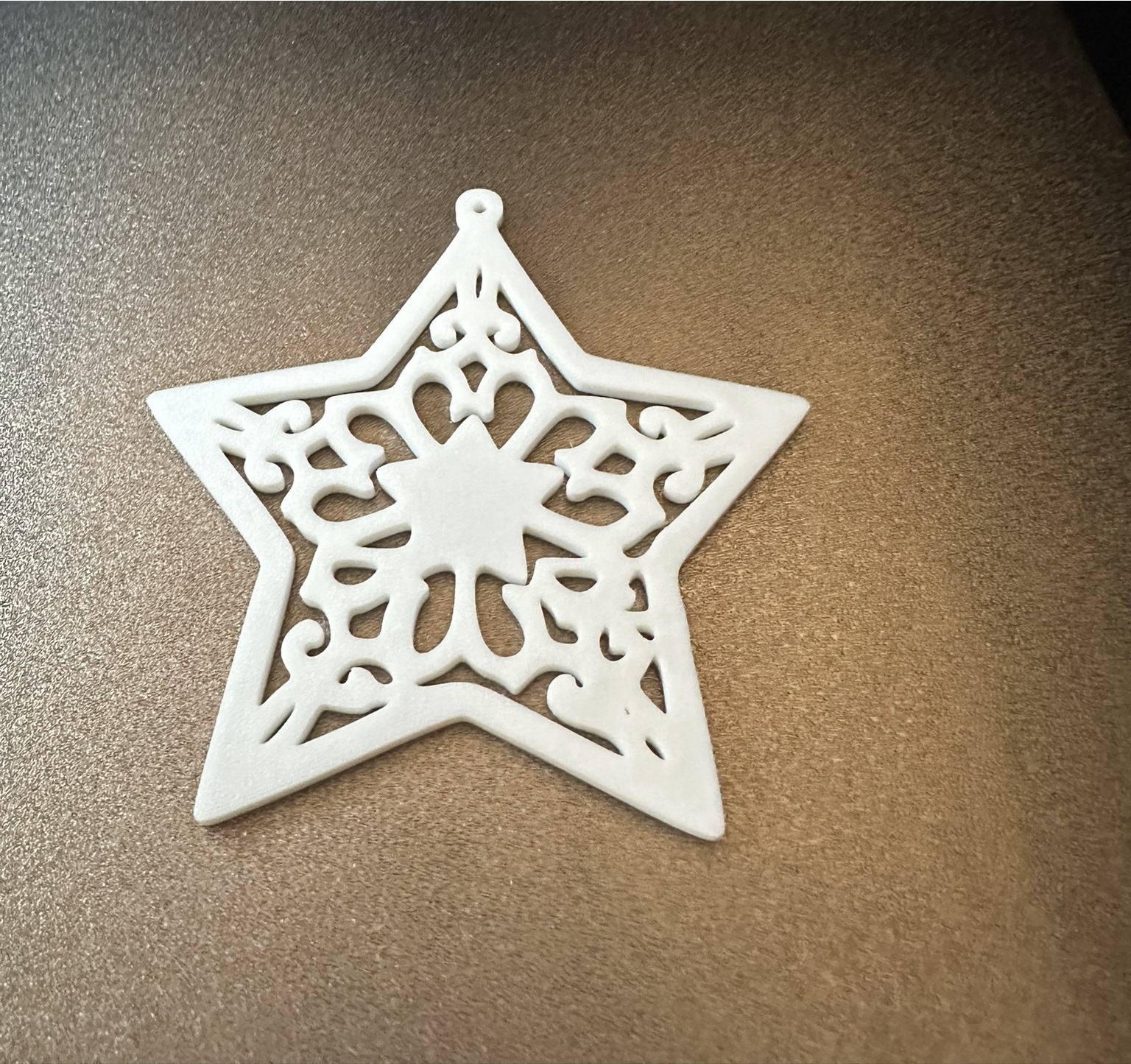 Star - Christmas Tree Ornament by dmallia | Download free STL model ...