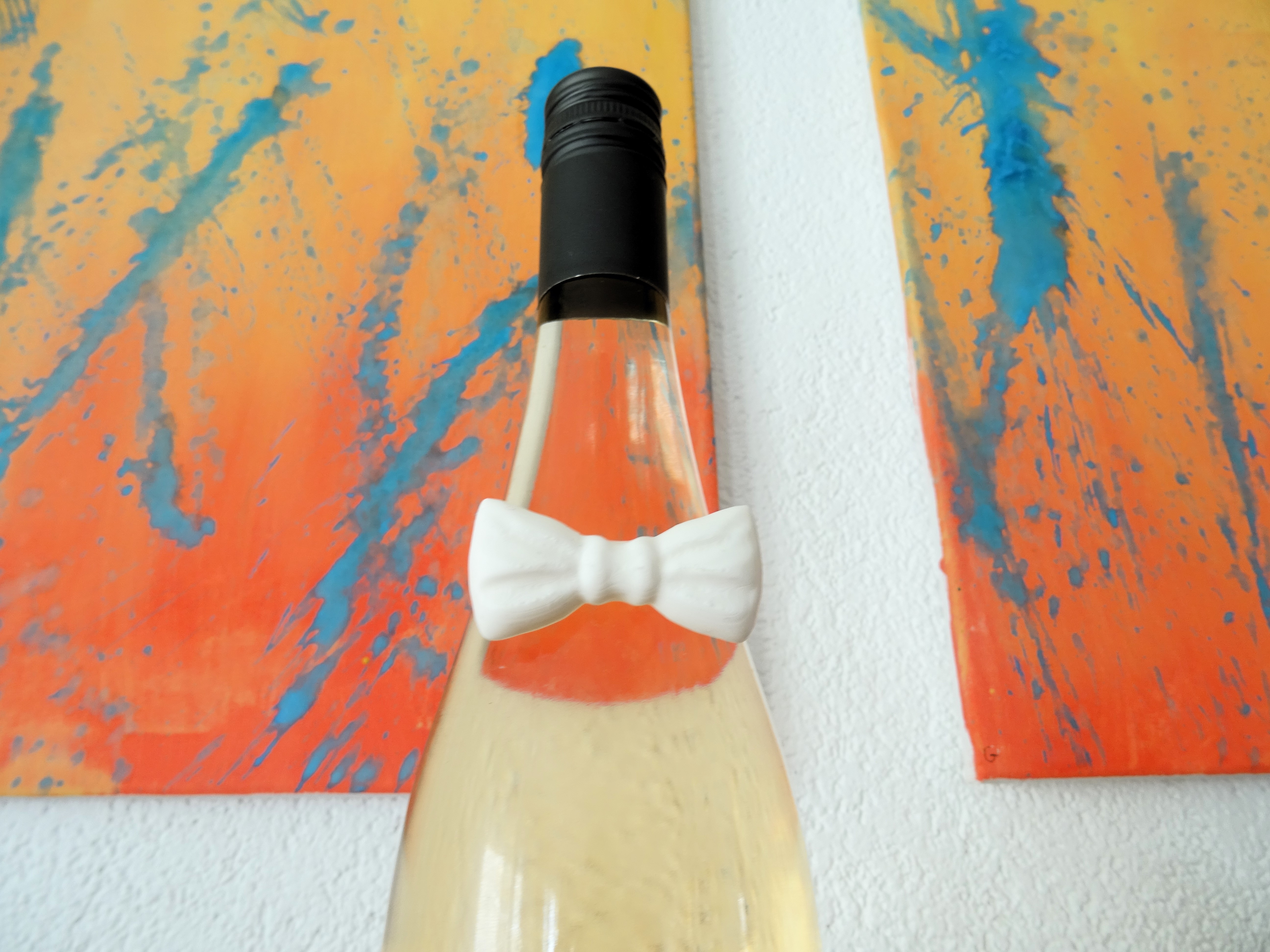 Wine Bottle Bow Tie
