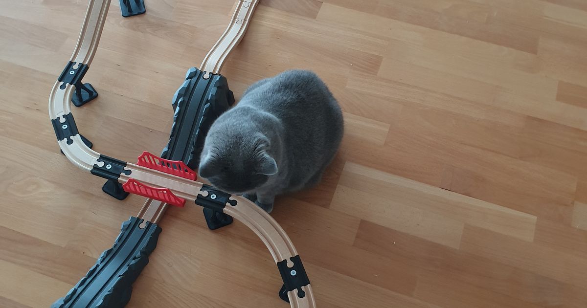 Brio / Ikea compatible rail bridge system by Bertrand G. | Download free STL model | Printables.com