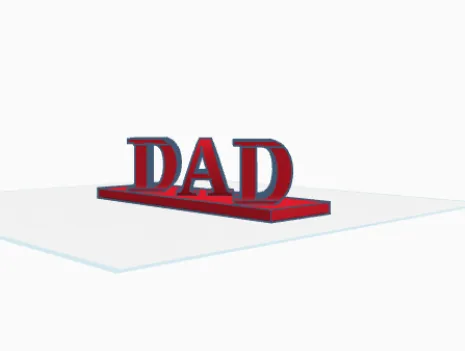 MOM & DAD NAME FILP ART by ITACHI | Download free STL model ...