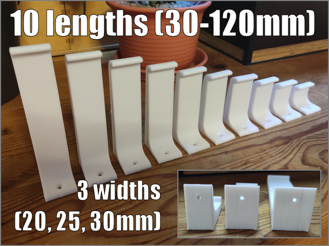 Universal Hook | Universeller Wandhaken | Wallmount | Headset | Kopfhörer | 30 different sizes