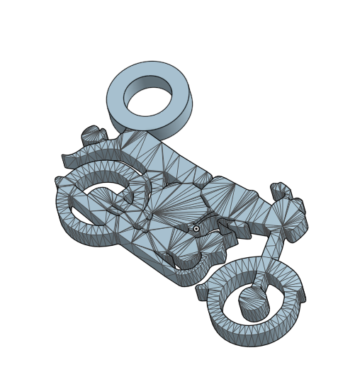 Simson S51 Ornament / Keyring