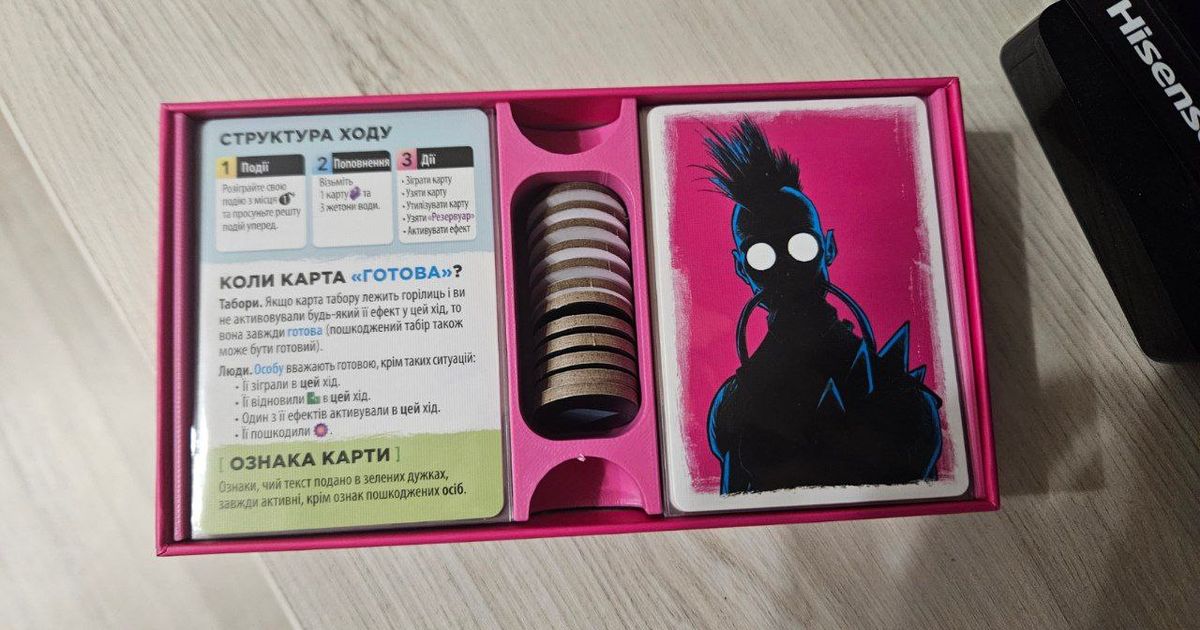 Radlands Retail Insert for Sleeved Cards by Wight554 Download free