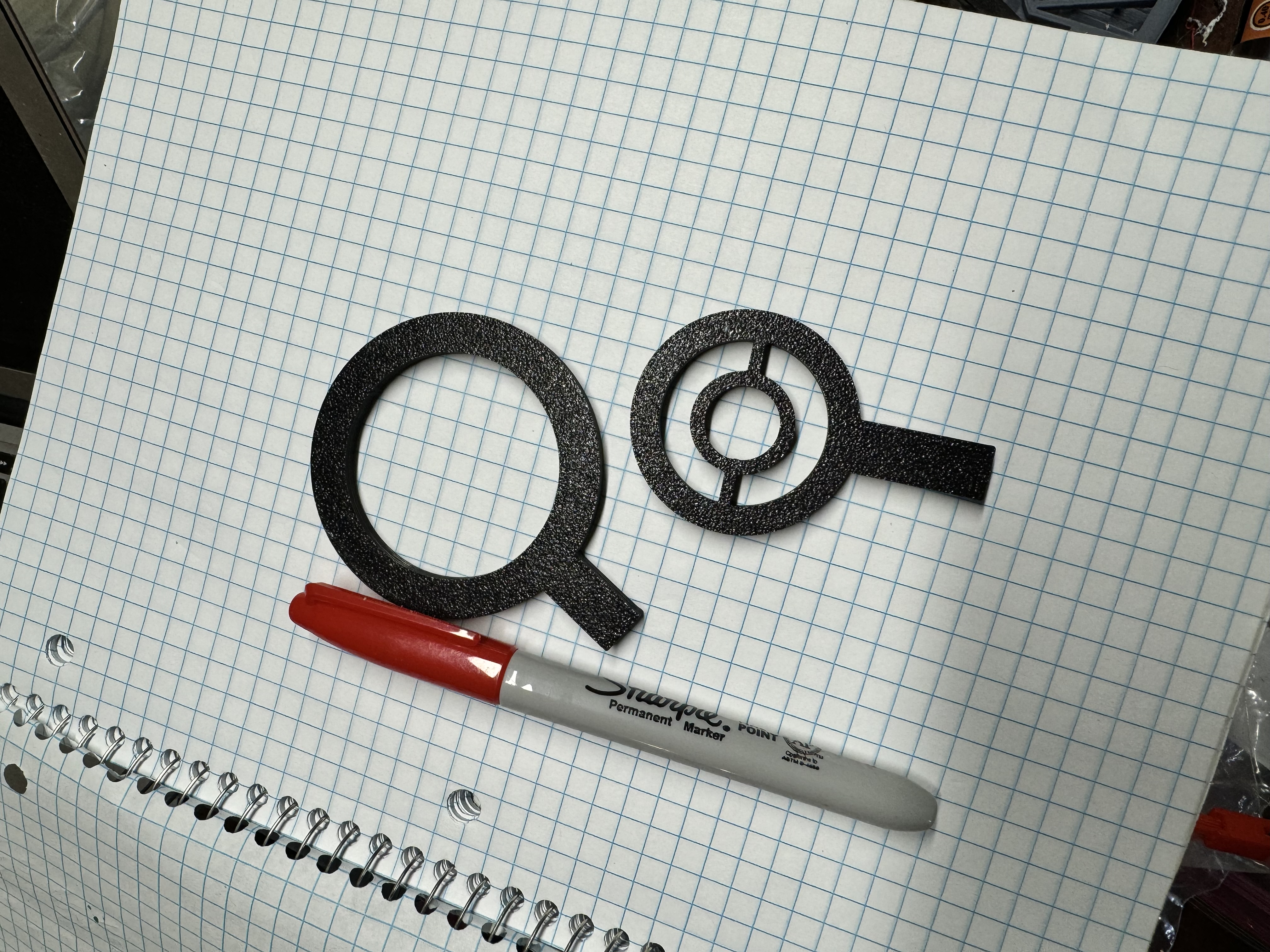 Firearms Training Aid Aperture Peep Sight Model