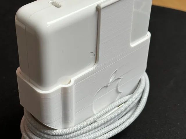Macbook pro 140 w charger protection and cable organizer