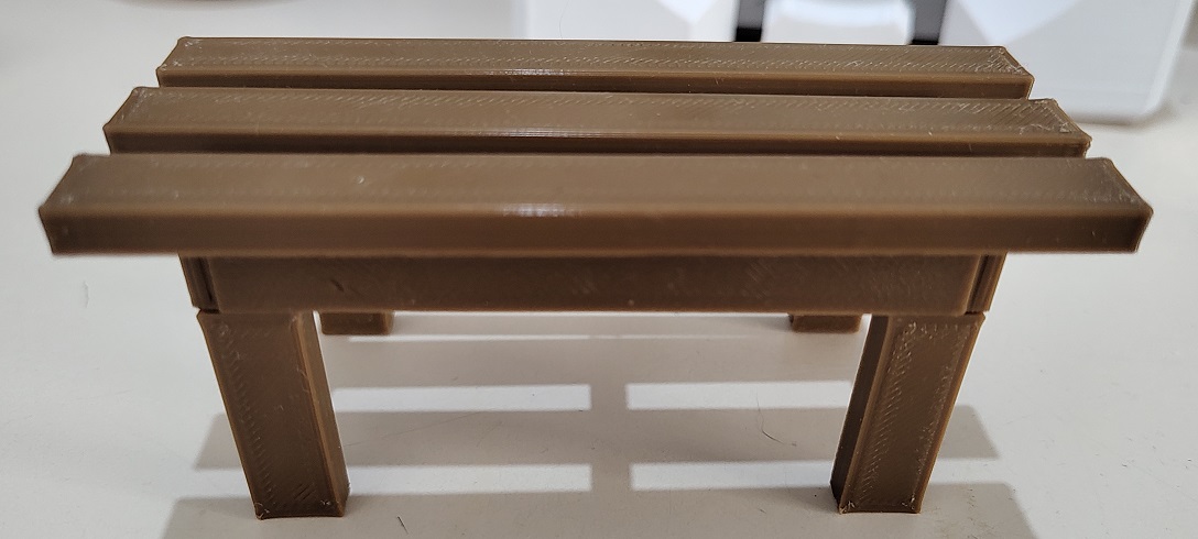 Garden Bench - Scale 1:10